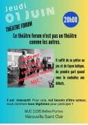 011 - Affiche théatre forum